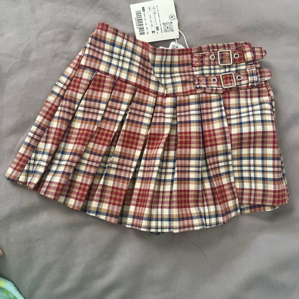 Zara Pleated Mini Skort